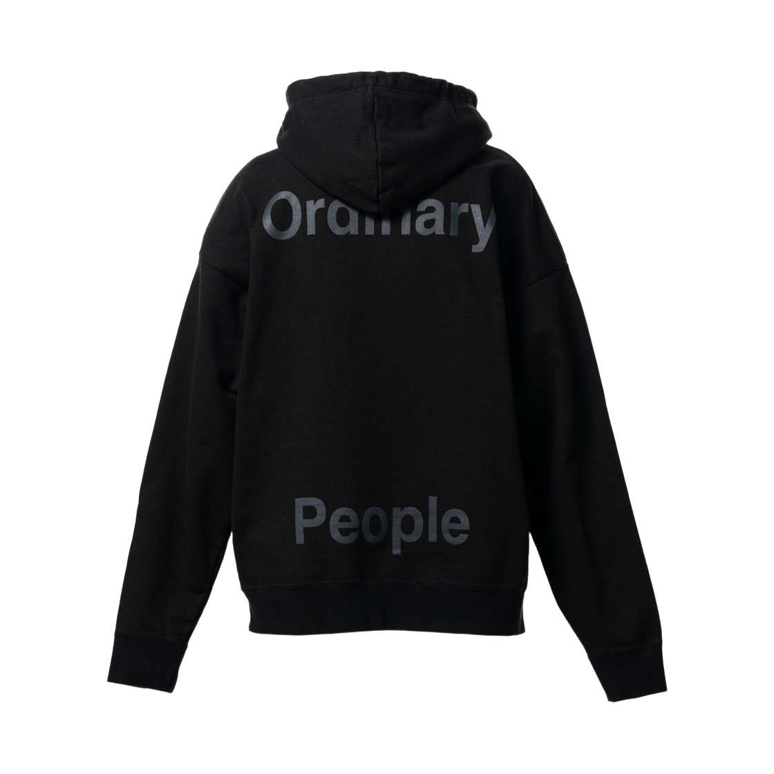 메종 미하라 야스히로 레온 자수 후드 블랙(Maison Mihara Yasuhiro Leon Embroidery Hoodie Black) - 2