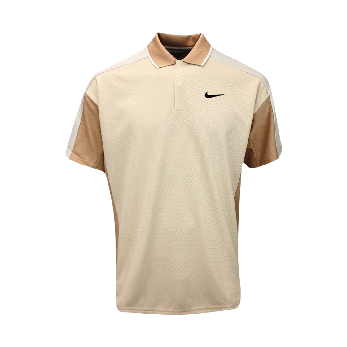 FQ1151-126 Nike Golf Club Dri-Fit Polo Sand Drift Light Bone - Asia