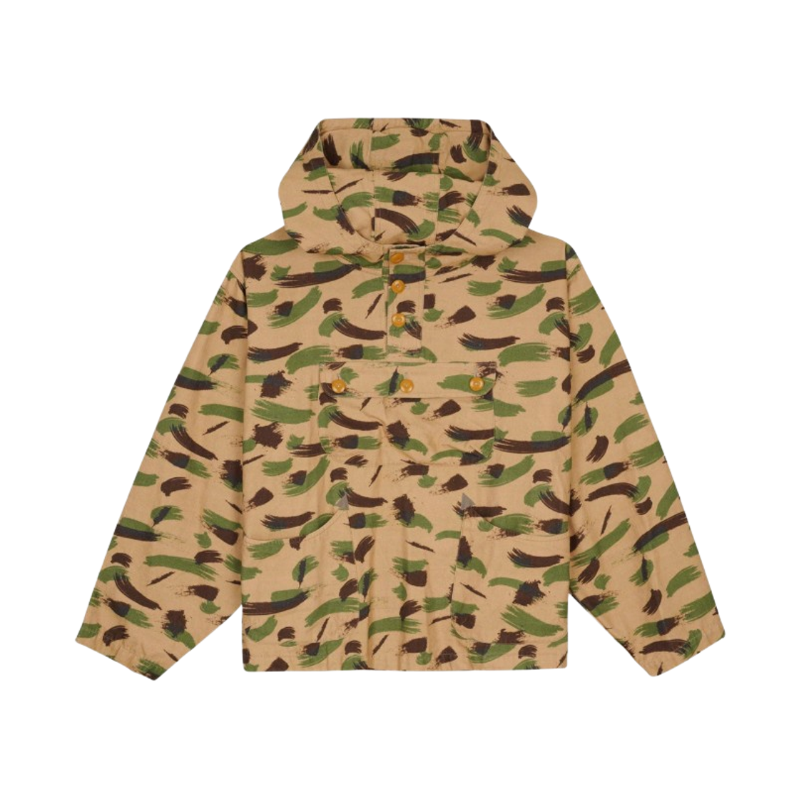 브레인 데드 브러쉬스트로크 스모크 후드 카모(Brain Dead Brushstroke Smock Hoodie Camo)