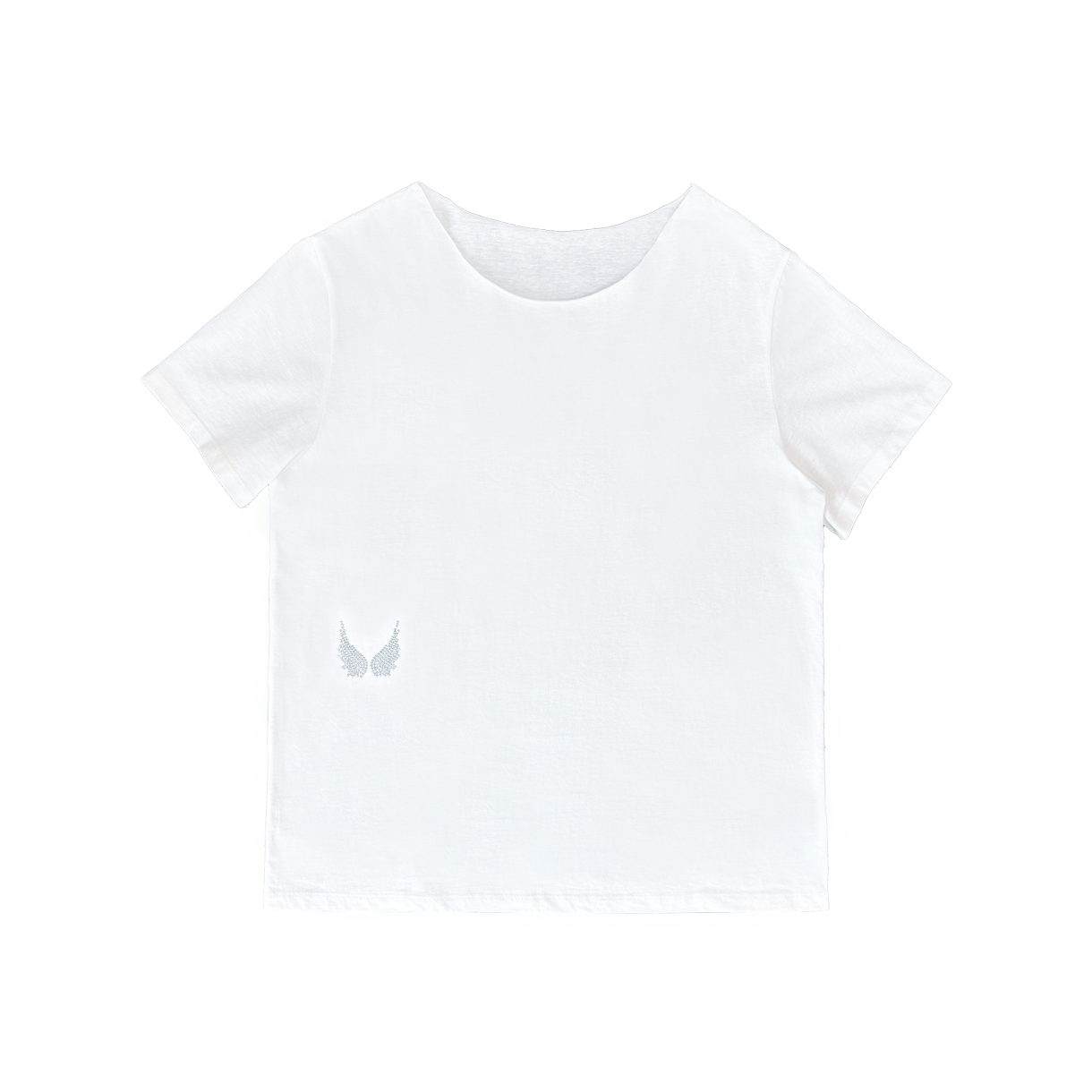 오드미 엔젤 핫픽스 티셔츠 - 화이트(ODDME Angel Hotfix T-Shirt - White) - 2