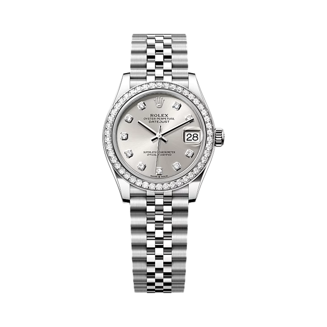 롤렉스 데이트저스트 31mm 실버 다이아 셋팅 쥬빌리(Rolex Datejust 31mm Silver Diamond-Set Jubilee) - 1