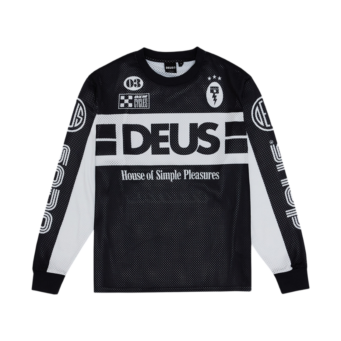 데우스 엑스 마키나 오프 로드 MX 저지 2.0 블랙(Deus Ex Machina Off Road MX Jersey 2.0 Black)