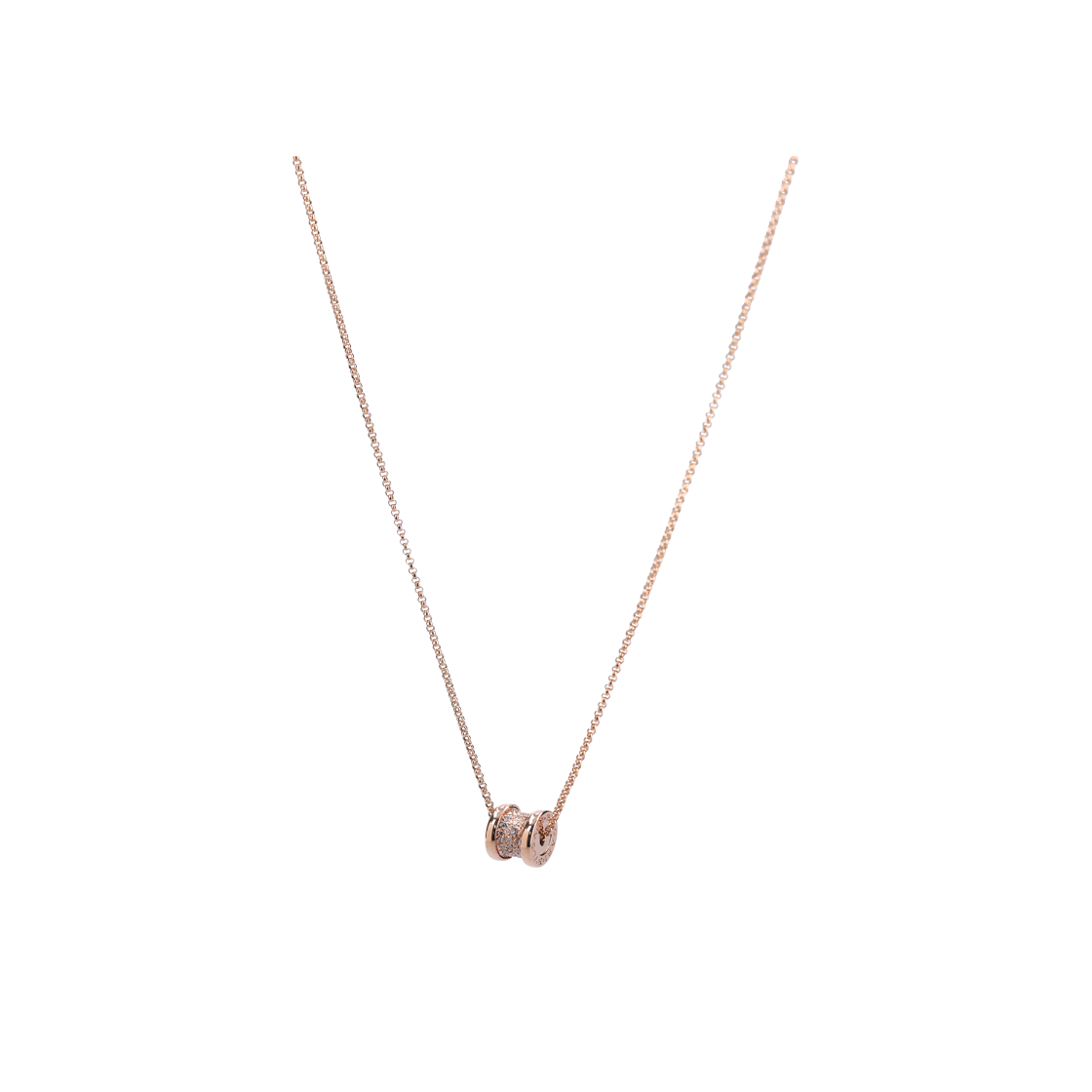 불가리 351116 비제로원 네크리스 18K 로즈 골드 다이아몬드(Bulgari B.Zero1 Necklace in 18K Rose Gold with Diamonds)
