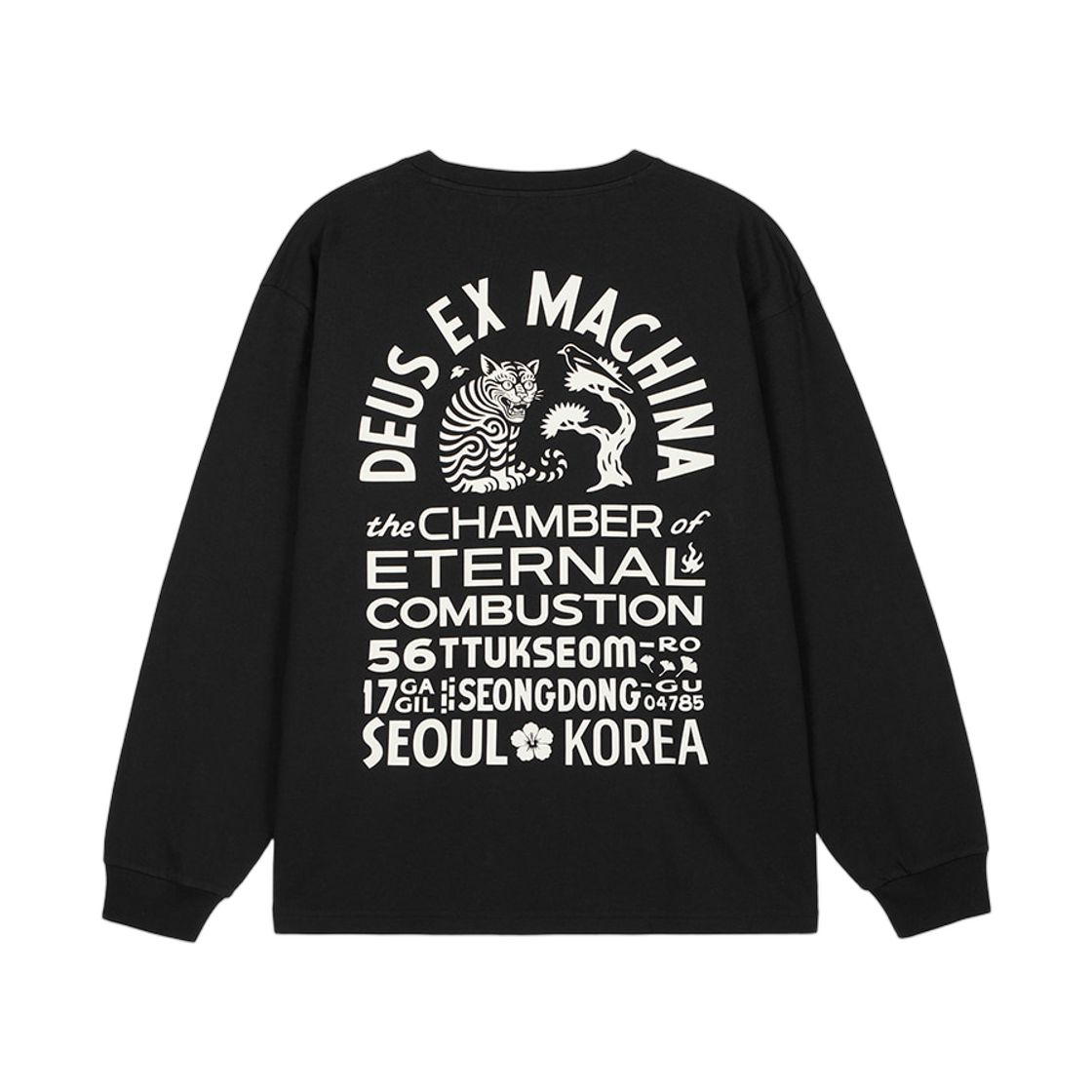 데우스 엑스 마키나 이터널 컴버스천 롱슬리브 티셔츠 블랙(Deus Ex Machina Eternal Combustion L/S T-Shirt Black) - 2
