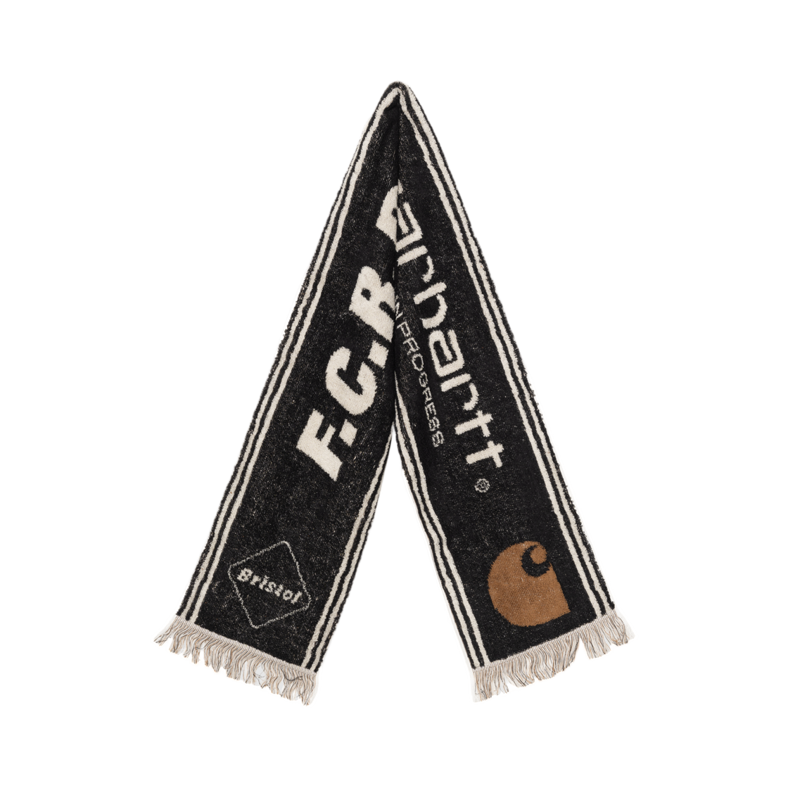 A261053-89-XX Carhartt WIP x FC Real Bristol Supporter Towel Muffler Black