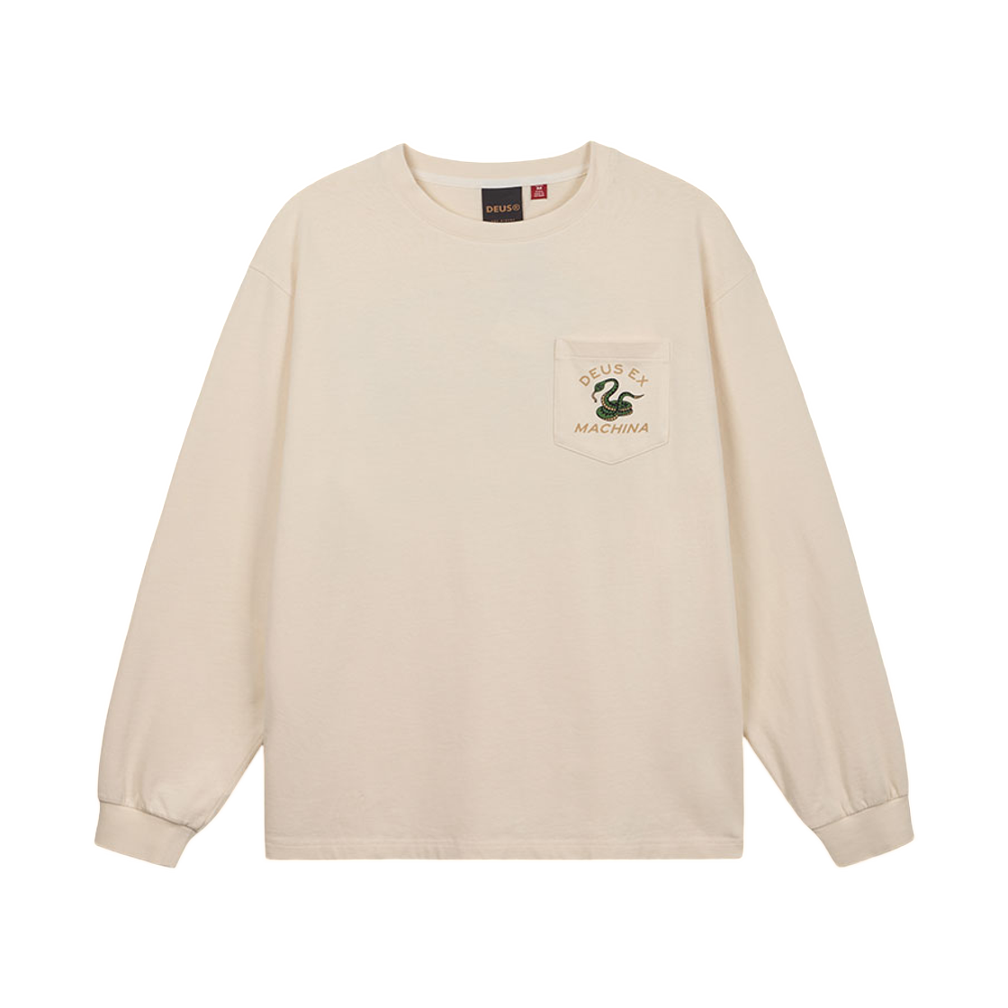 데우스 엑스 마키나 단더 누들 포켓 롱슬리브 티셔츠 아이보리(Deus Ex Machina Dander Noodle Pocket L/S T-Shirt Ivory) - 2