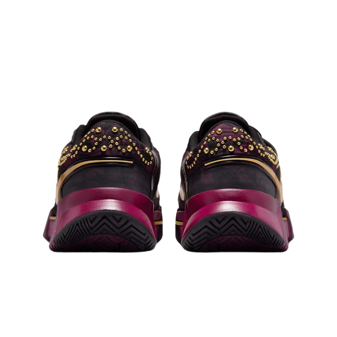 (W) 나이키 줌 GP 챌린지 1 오사카 HC 보르도 블랙((W) Nike Zoom GP Challenge 1 Osaka HC Bordeaux Black) - 3