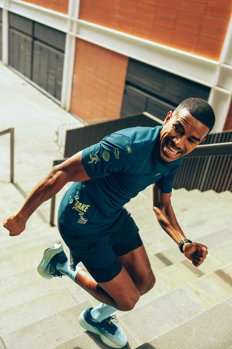 데카트론 남성 러닝 경량 반팔 티 런 라이트 900 틸 블루(DECATHLON Men's Running Lightweight Short-Sleeved T-Shirt Run Light 900 Teal Blue) - 10