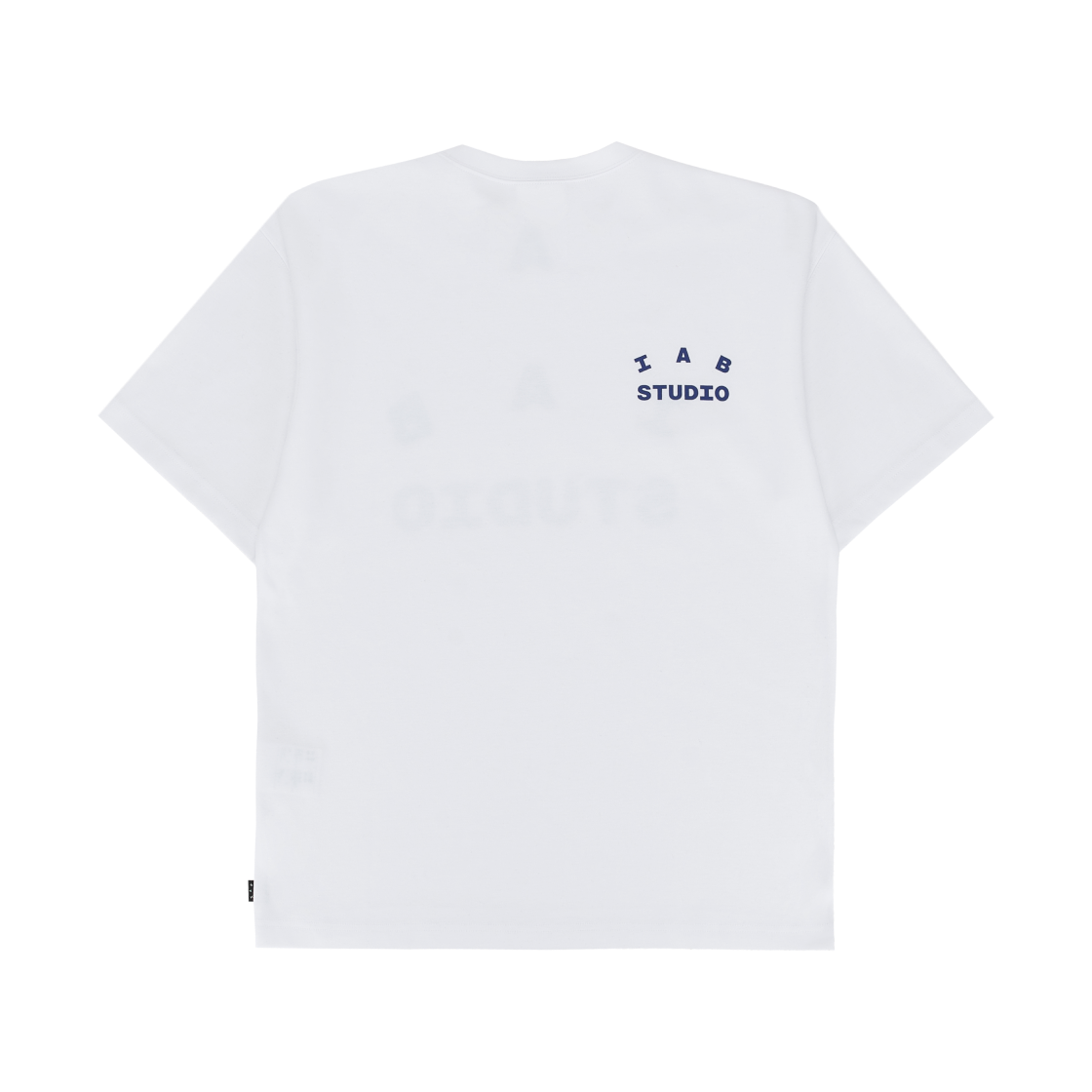 아이앱 스튜디오 조크 티셔츠 화이트 네이비 - 도산 스토어 한정(IAB Studio Joke T-Shirt White Navy - Dosan Store Exclusive) - 2