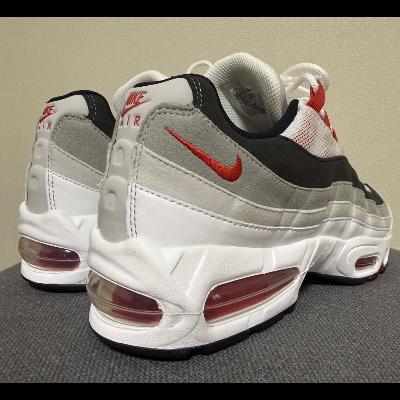 Nike Air Max 95 Big Bubble Comet Red 착용 스타일
