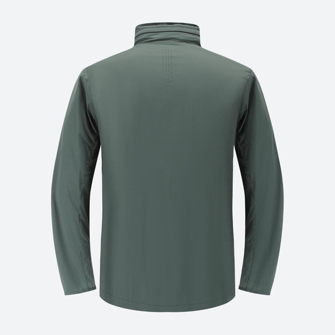 데카트론 남성 등산 바람막이 재킷 헬륨 500 스모크 그린(DECATHLON Men's Hiking Windbreaker Jacket Helium 500 Smoke Green) - 3