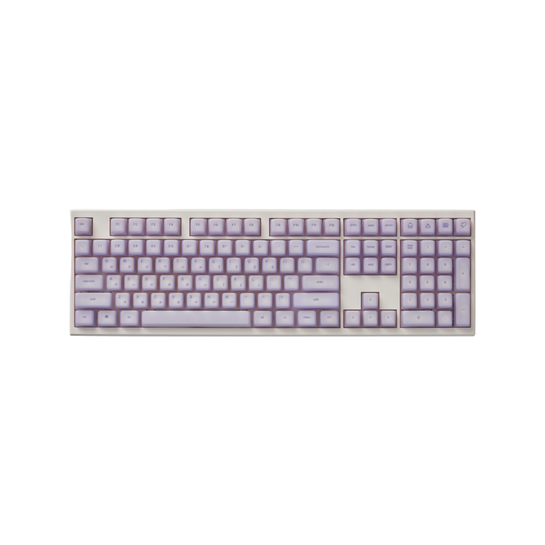 페블온 멜로지 키캡 라벤더(PEBBLE ON mello-j keycap lavender)