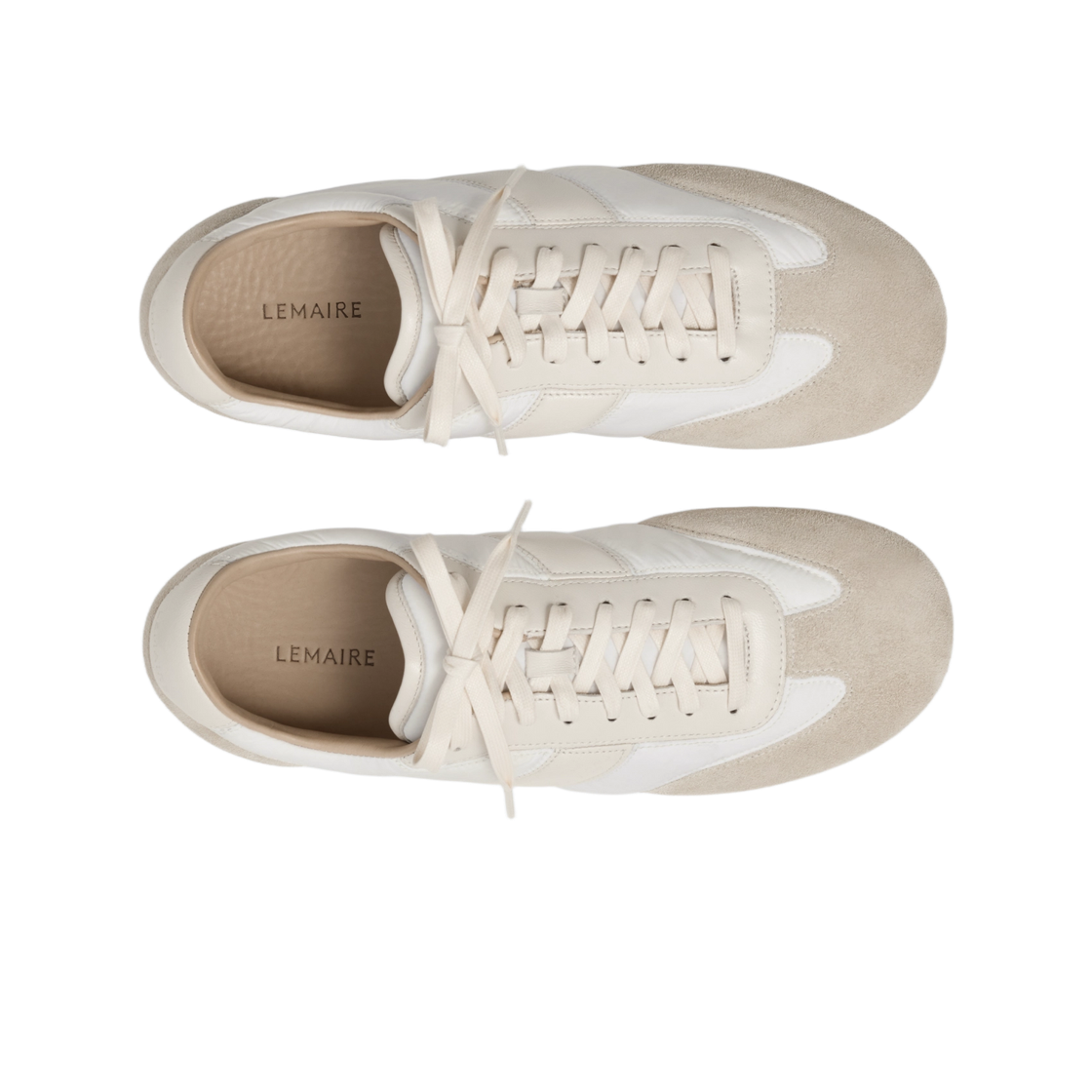 르메르 스웨이드 레더 소프트 러너 화이트(Lemaire Suede Leather Soft Runners White) - 2