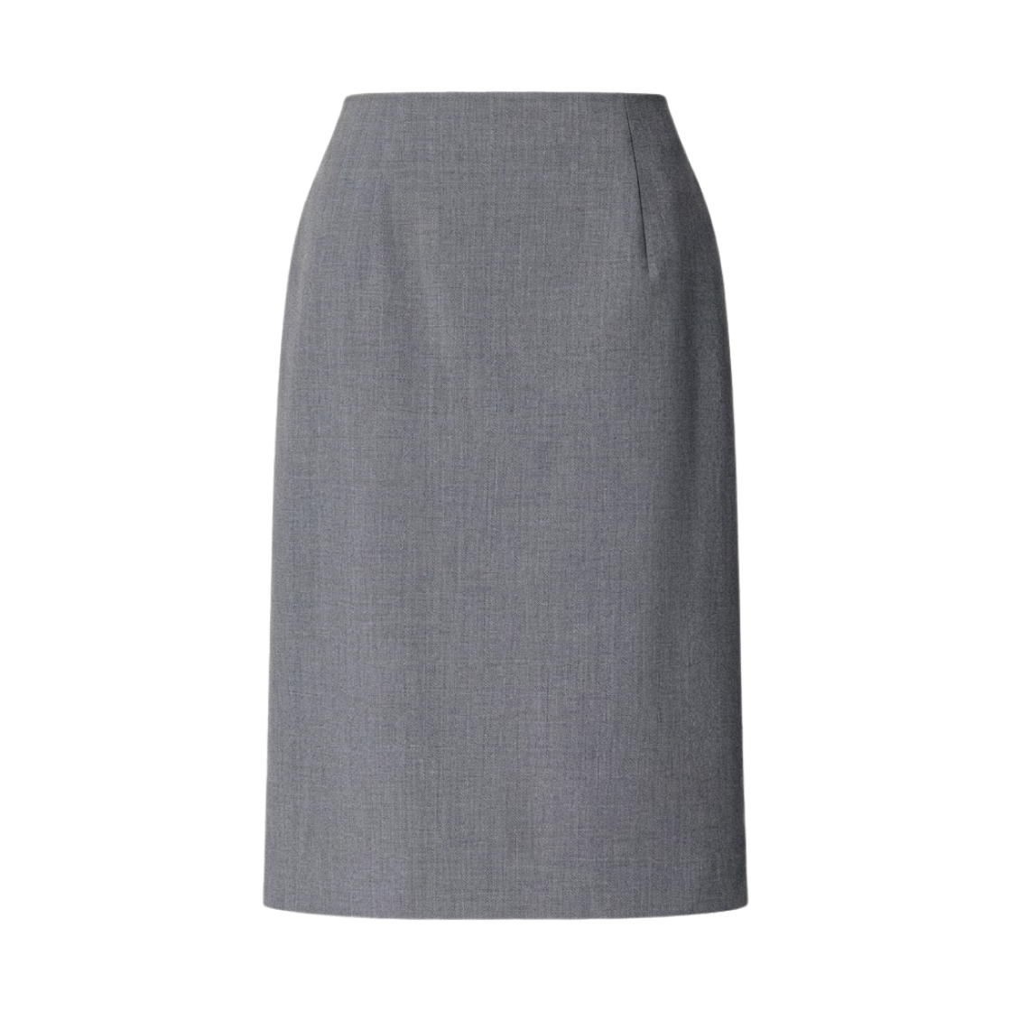 481022-09 (W) Uniqlo Stretch Midi Skirt Black - JP