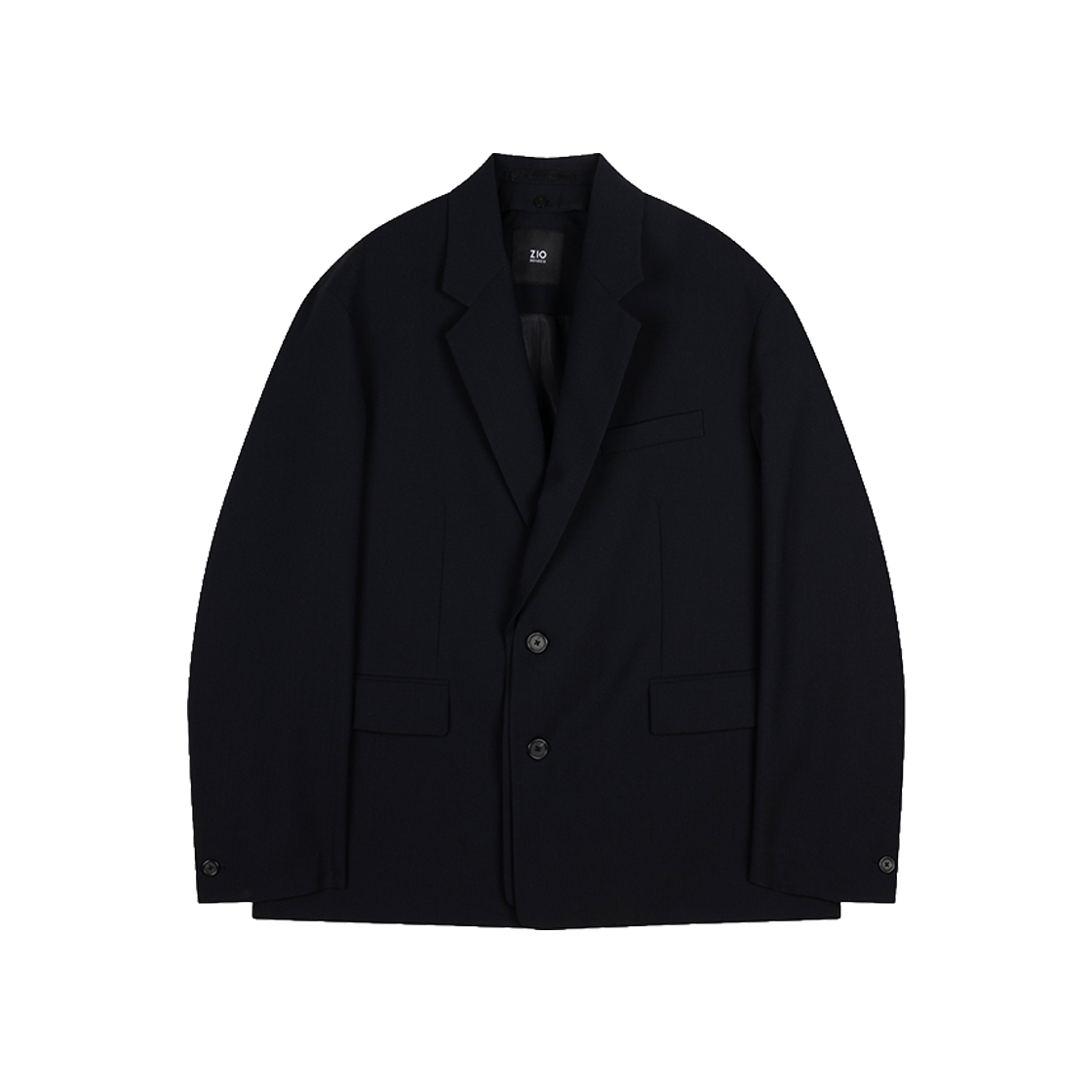 지오송지오 컬렉션 라펠 디터쳐블 마르조또 자켓 다크네이비 BI2JK265DN(ZIOSONGZIO COLLECTION Lapel Detachable Marzotto Jacket Dark Navy)