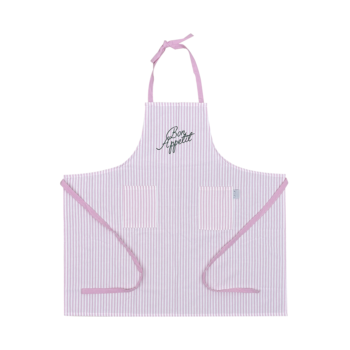 01721 Pink stripe apron