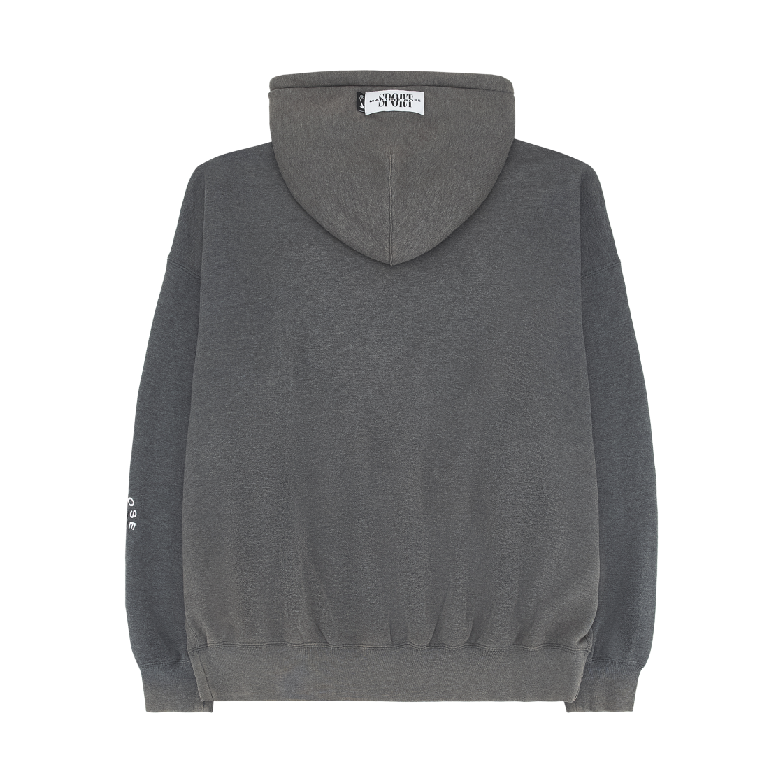 나이키 x 마틴 로즈 풀집 후드 차콜 헤더 (HM9029-002)(Nike x Martine Rose Full-Zip Hoodie Charcoal Heather (HM9029-002)) - 2