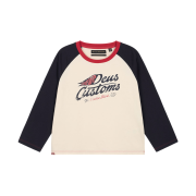 (W) Deus Ex Machina Winglet L/S T-Shirt Ivory
