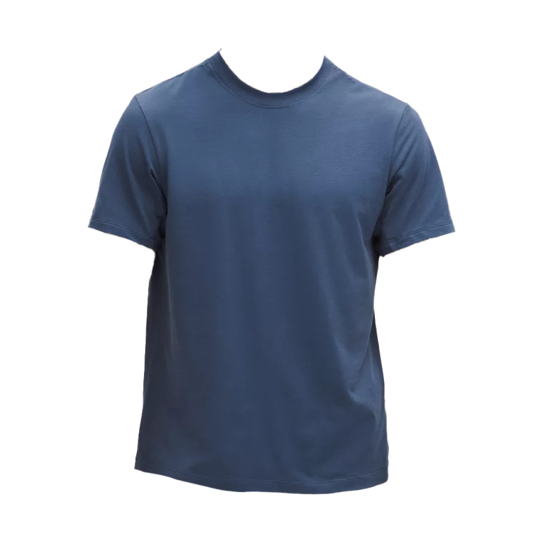 룰루레몬 제로드 인 숏슬리브 셔츠 블루 트윌(Lululemon Zeroed In Short-Sleeve Shirt Blue Twill)