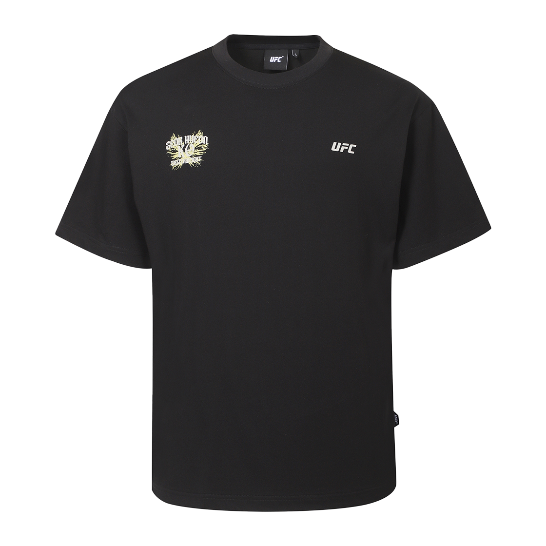 유에프씨 스포츠 고석현 릴렉스핏 반팔 티셔츠 블랙 U2SSX2122BK(UFC SPORT Seokhyeon Ko Relaxed Fit Short Sleeve Black) - 3
