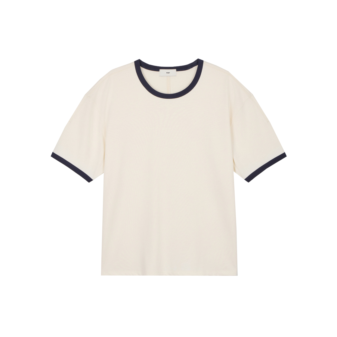 TNTS6E210CR_W TNGT W Cropped Ringer Tee Cream