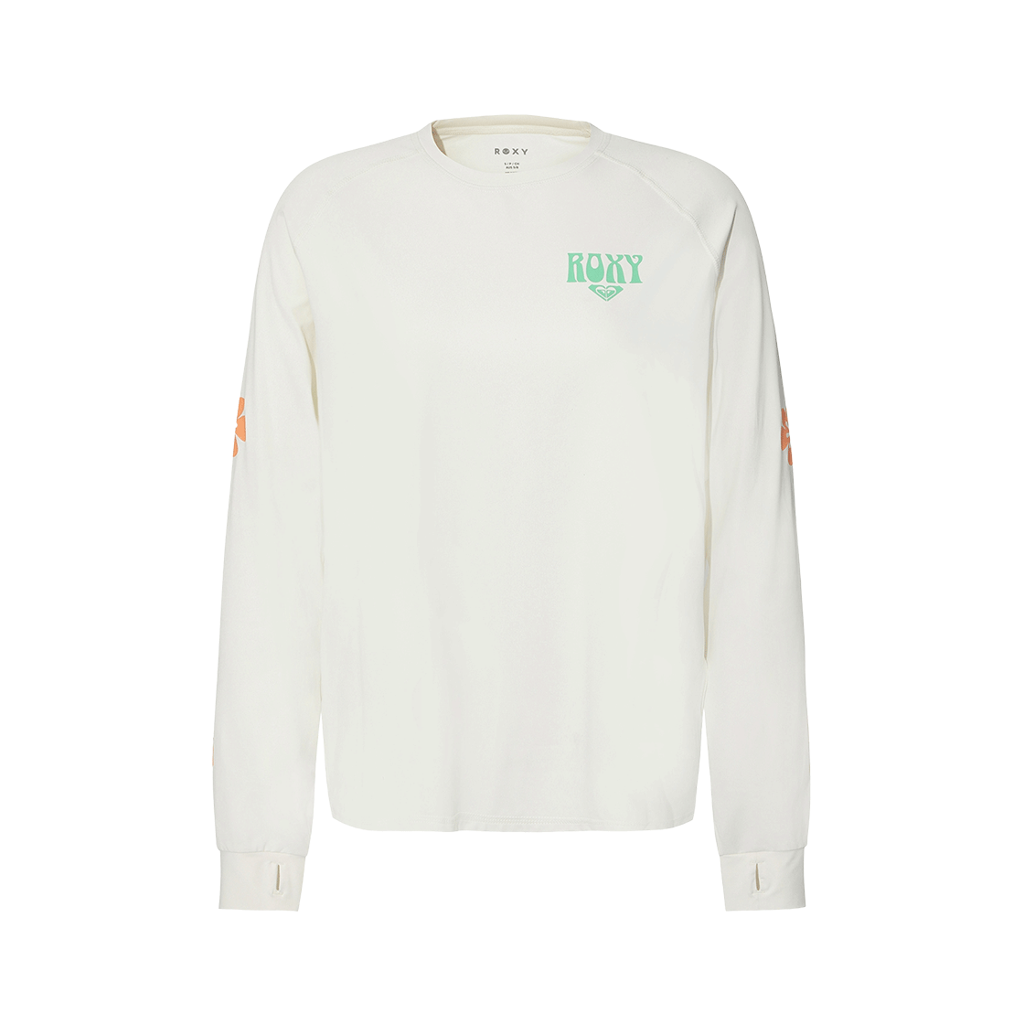 록시 오션 플라워 루즈핏 긴팔 래쉬가드 (RG21RS504COC)(ROXY Ocean Flower Loose Fit Long Sleeve Rashguard (RG21RS504COC))