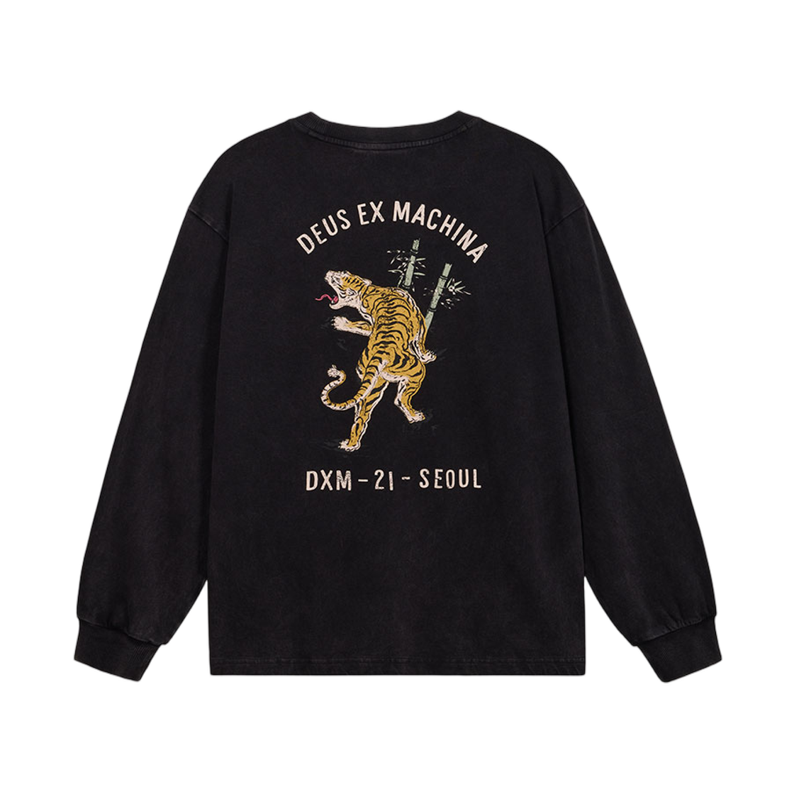 데우스 엑스 마키나 로어 롱슬리브 티셔츠 블랙(Deus Ex Machina Roar L/S T-Shirt Black) - 1