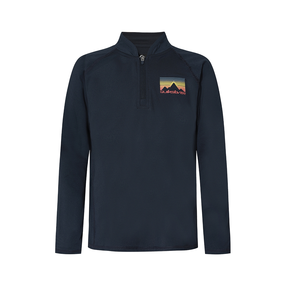 퀵실버 유스 호리즌 페이드 반집업 래쉬가드 (KG21BR520KTP)(QUIKSILVER Youth Horizon Fade Half Zip Rashguard (KG21BR520KTP))