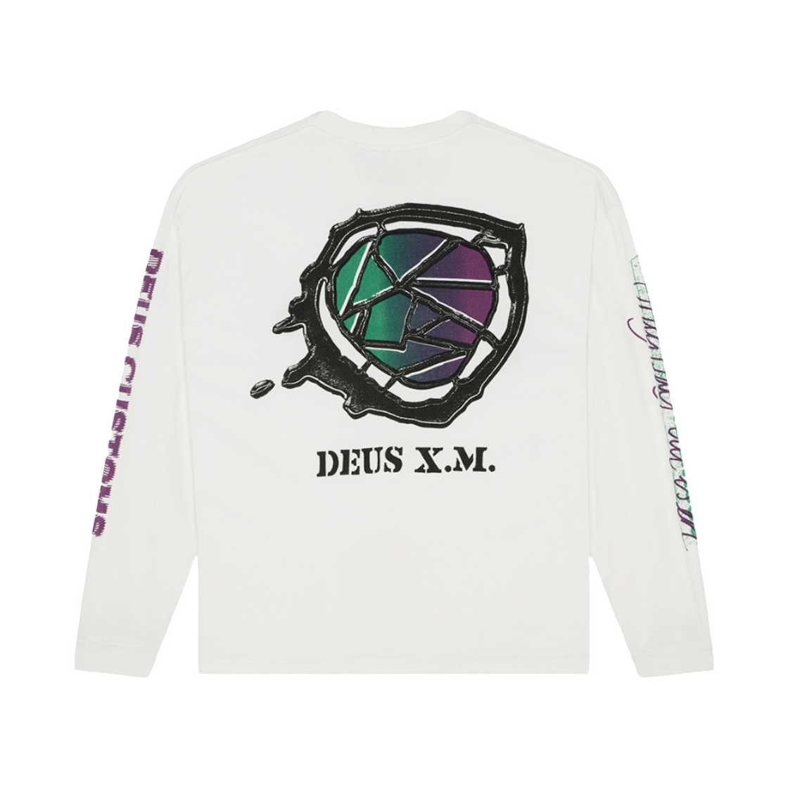 데우스 엑스 마키나 코스믹 라발리에르 롱슬리브 티셔츠 화이트(Deus Ex Machina Cosmic Encounter L/S T-Shirt White) - 2