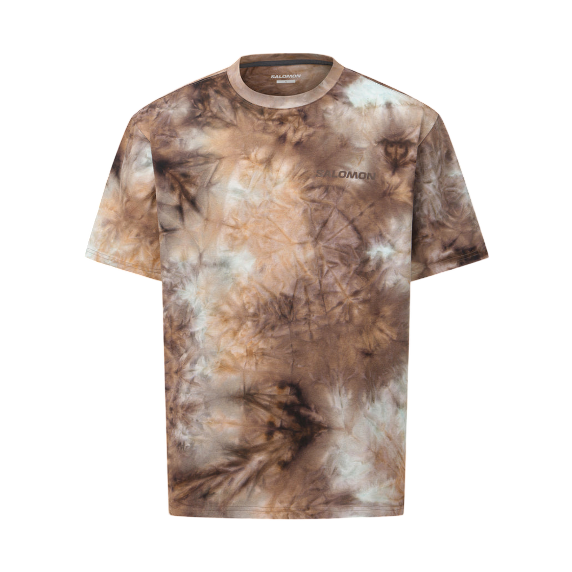 살로몬  다이나믹 런 숏슬리브 모카브라운(Salomon Dynamic Run Short SleeveTee Mocha Brown)