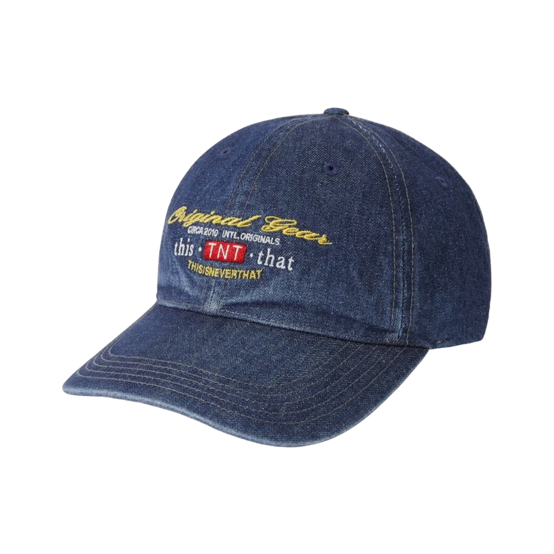디스이즈네버댓 오리지널 기어 데님 캡 인디고(Thisisneverthat Original Gear Denim Cap Indigo) - 2
