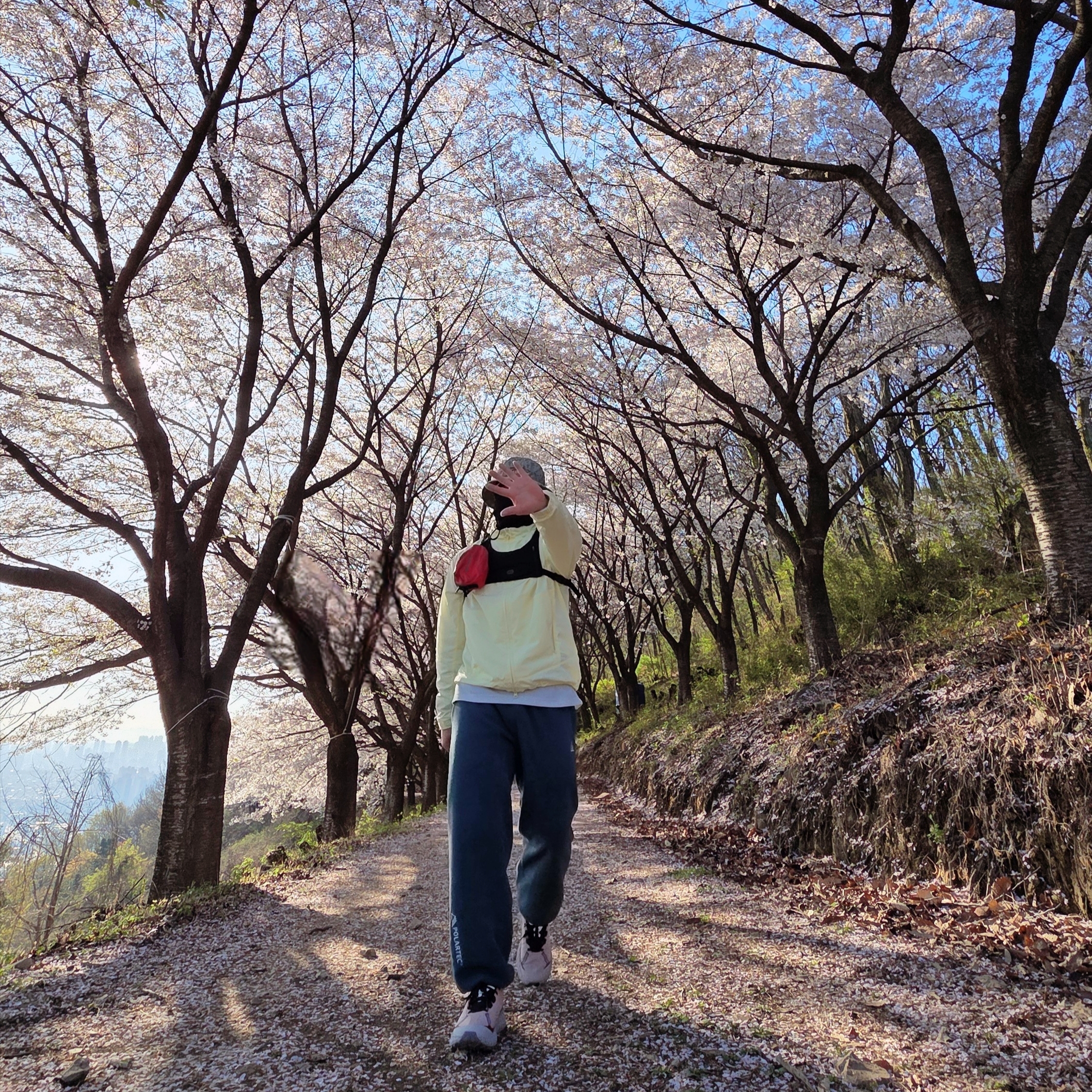 ARC Running Harness Black, Sansan Gear Docking Jacket Lemon_26SS 착용 스타일 - 1