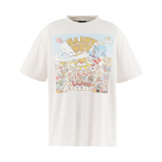 Saint Mxxxxxx Saint Wet T-Shirt White - 26SS