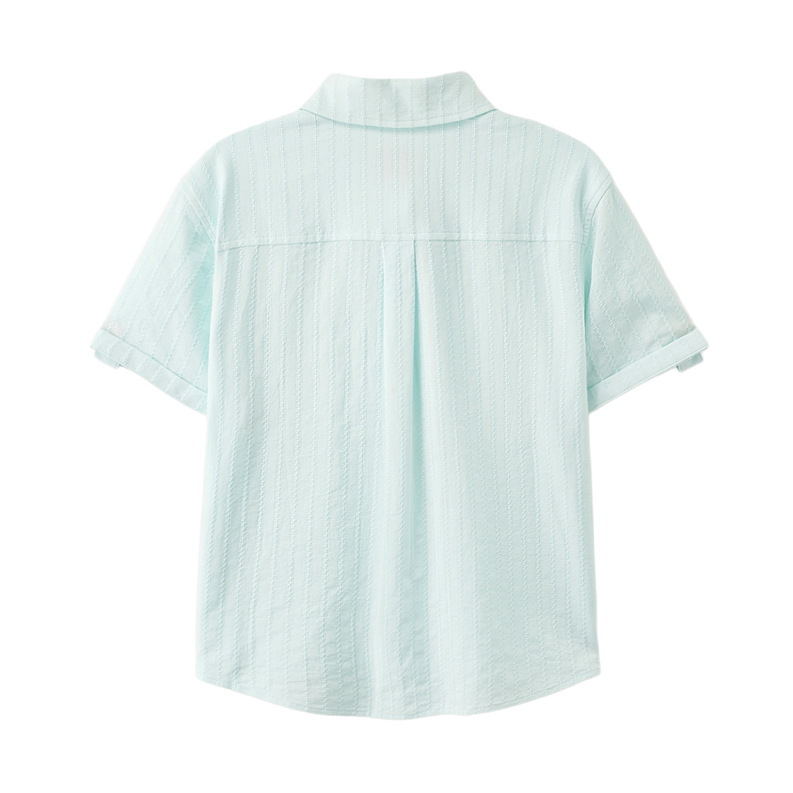 세터 우먼 롤업 하프 셔츠 스카이 블루(SATUR W Roll Up Half Shirt Sky Blue) - 2