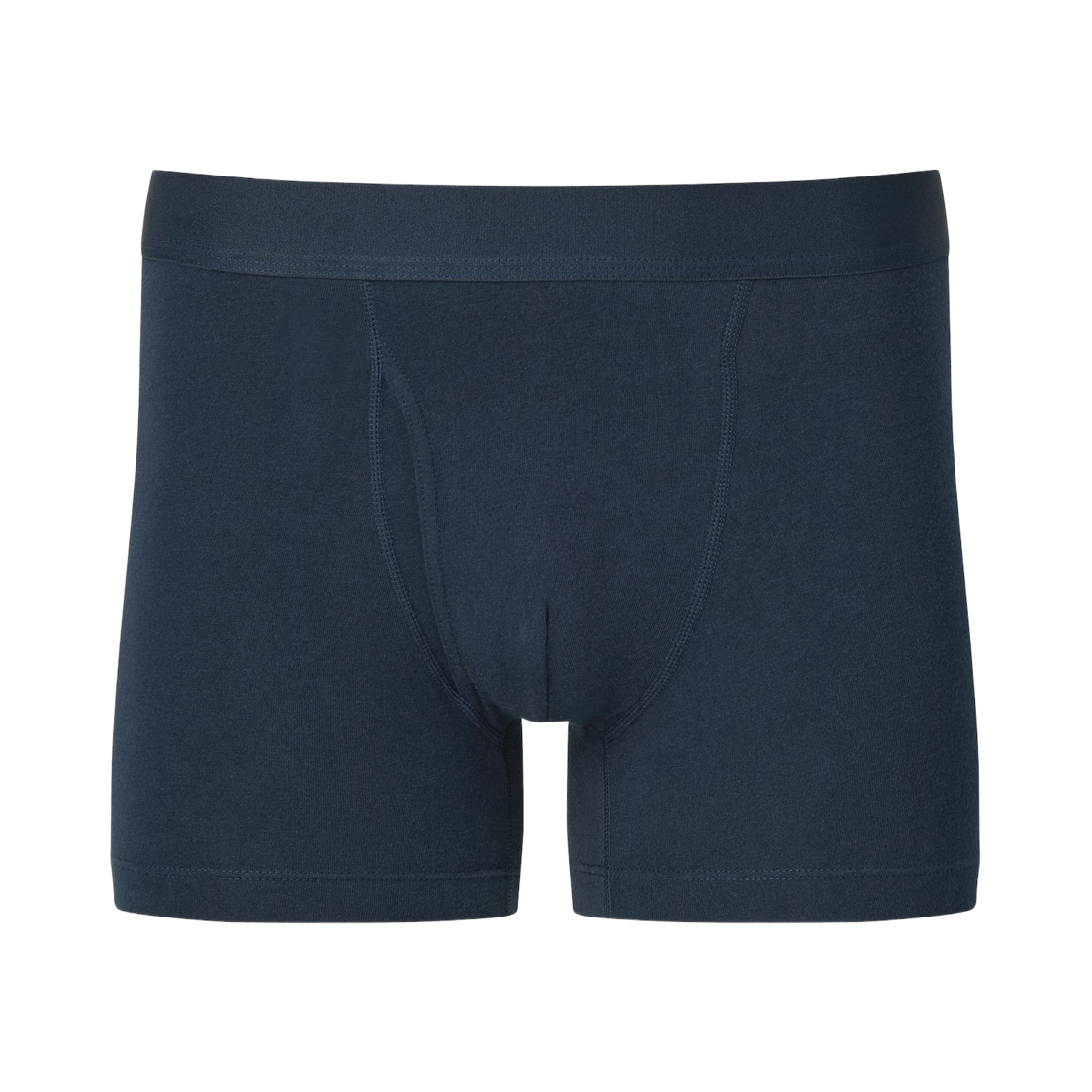 464311-69 Uniqlo Cotton Boxer Briefs Navy