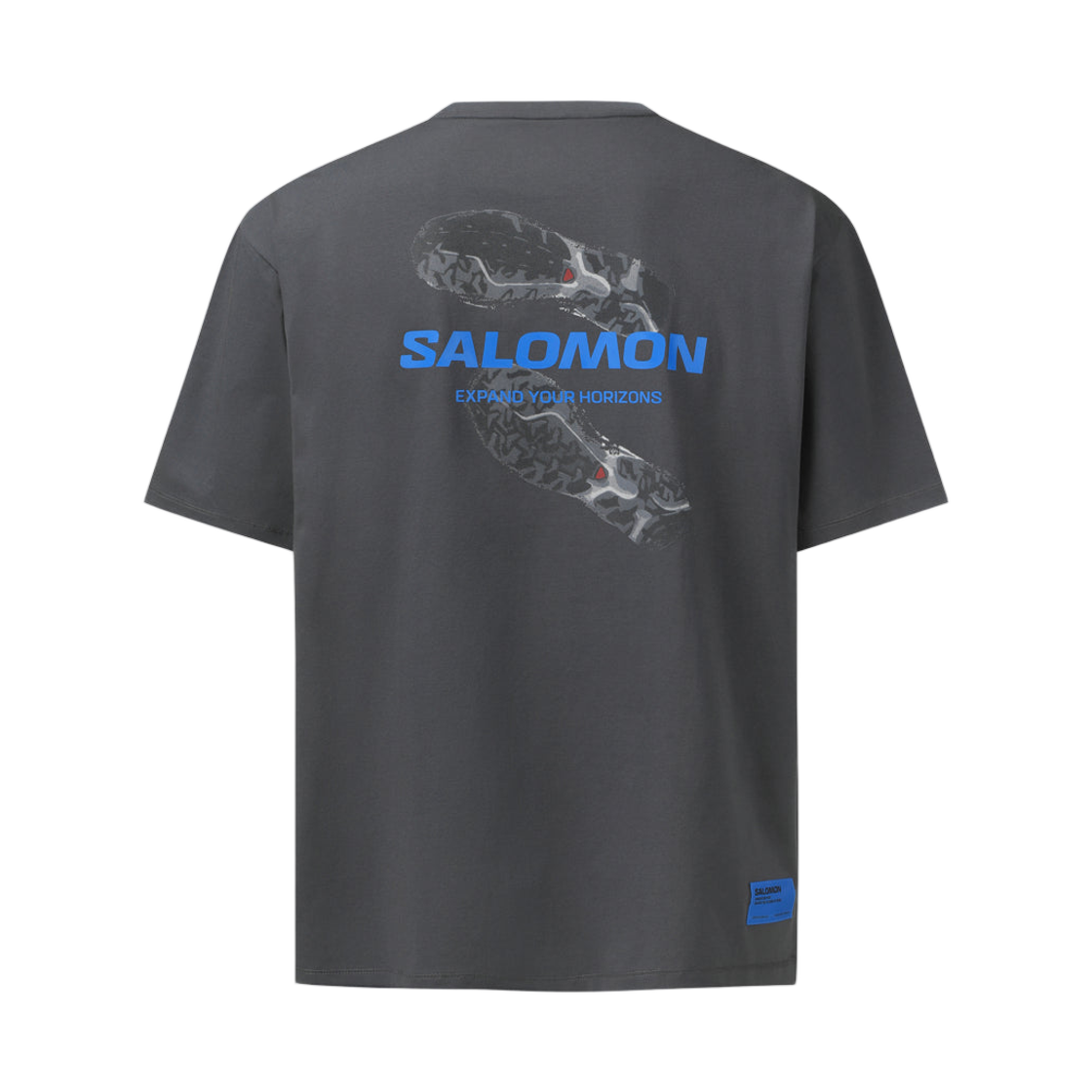 살로몬  머드스트라이드 숏슬리브 네이비 블랙(Salomon Mudstride Short SleeveTee Navy Black)