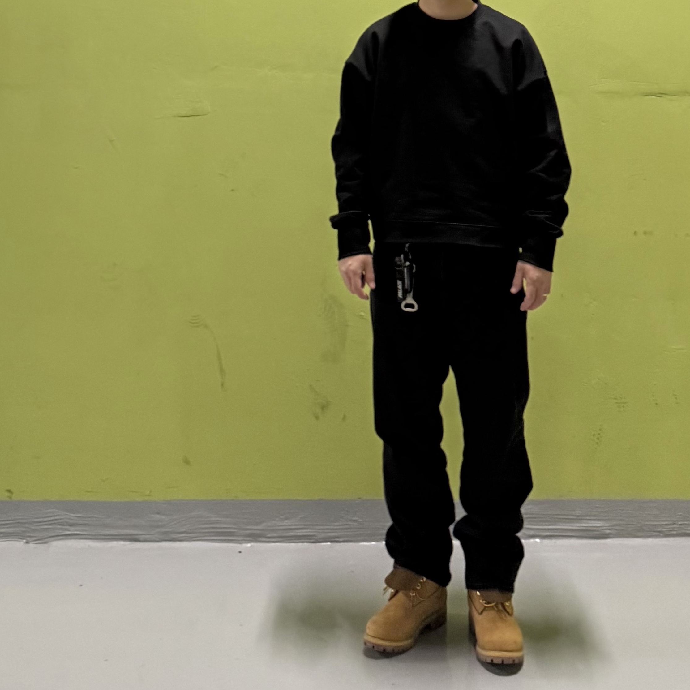 Timberland Premium 6 inch Waterproof Boot Wheat Nubuck - Wide, Supreme Regular Jean Black - 26SS 착용 스타일