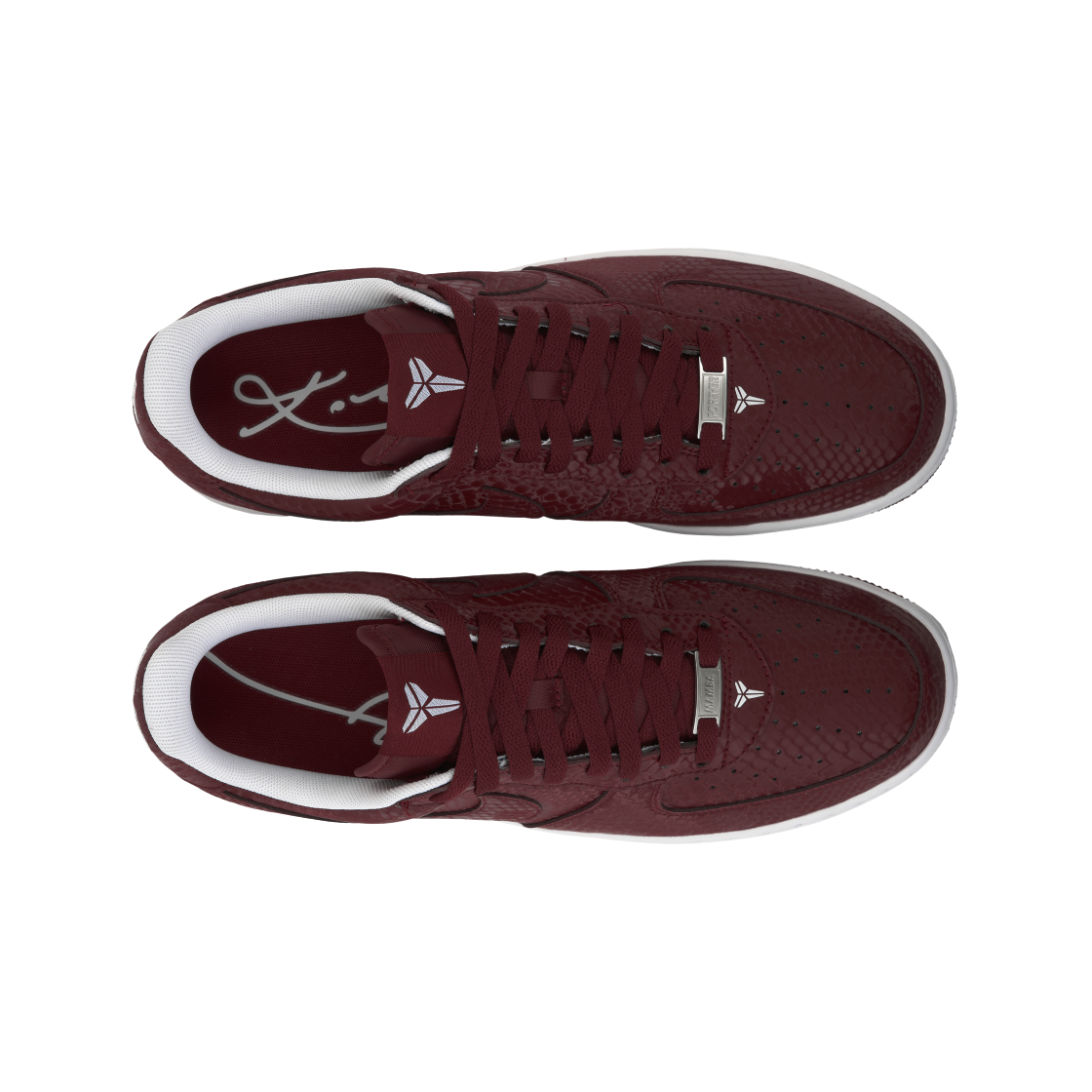 나이키 x 코비 브라이언트 에어포스 1 로우 팀 레드 화이트(Nike x Kobe Bryant Air Force 1 Low Team Red White) - 5