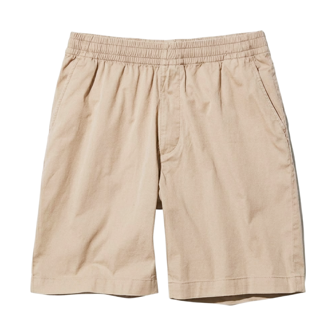 476081-31 Uniqlo Stretch Easy Shorts Beige - JP