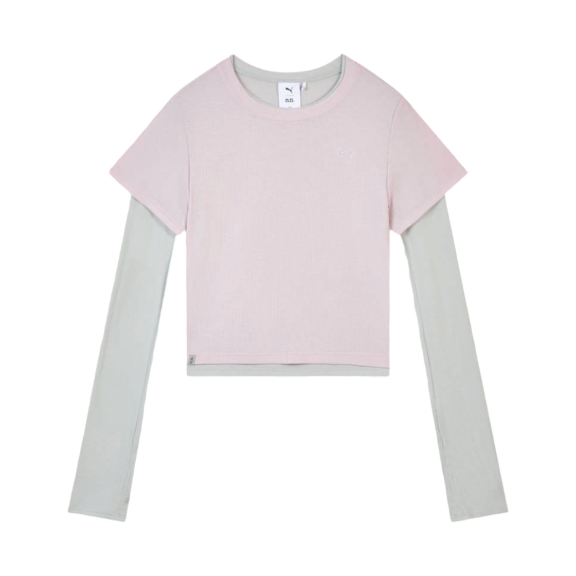637429-72 (W) Puma x Noafterno Series Thin Long T-Shirt Gray