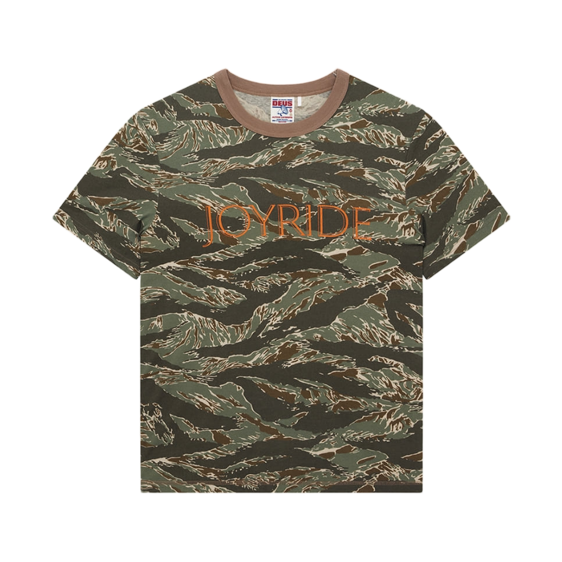 - Deus Ex Machina Joyride Ringer T-Shirt Green