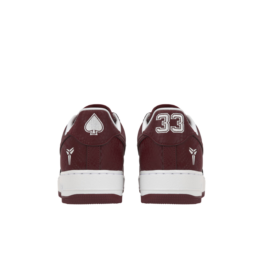 나이키 x 코비 브라이언트 에어포스 1 로우 팀 레드 화이트(Nike x Kobe Bryant Air Force 1 Low Team Red White) - 6