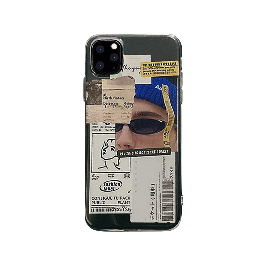 베베케이스 바코드맨 젤리 케이스(bebecase Barcode Man Soft Jelly Case)