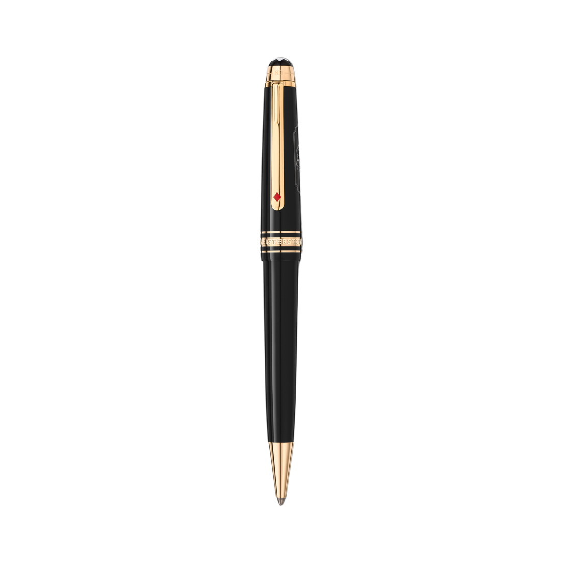 몽블랑 마이스터스튁 80일간의 세계 일주 미드사이즈 볼펜 다크(Montblanc Meisterstuck Around the World in 80 Days Midsize Ballpoint Pen Dark)