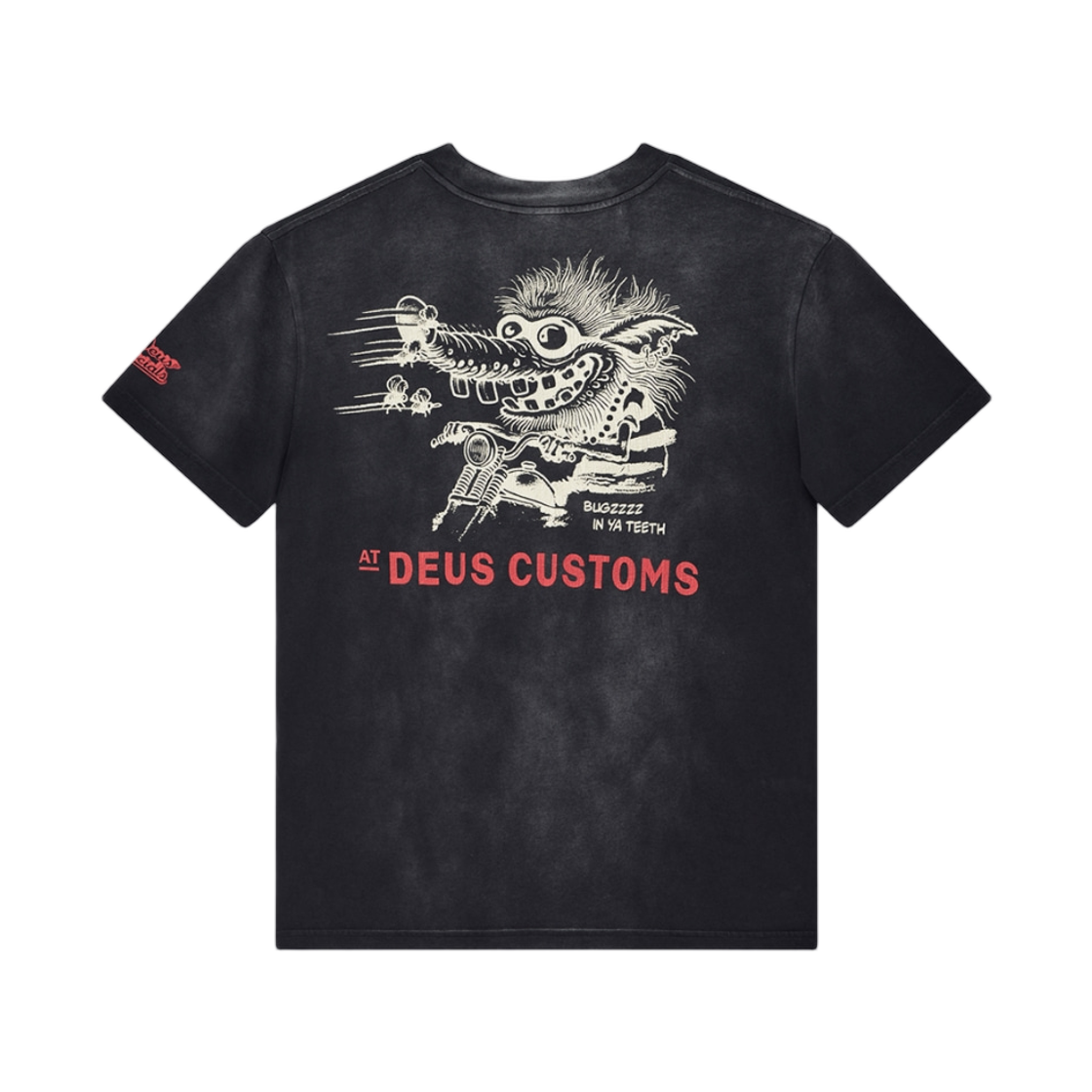 D261UTS716/D262UTS716-099 Deus Ex Machina Bugzzz T-Shirt Black