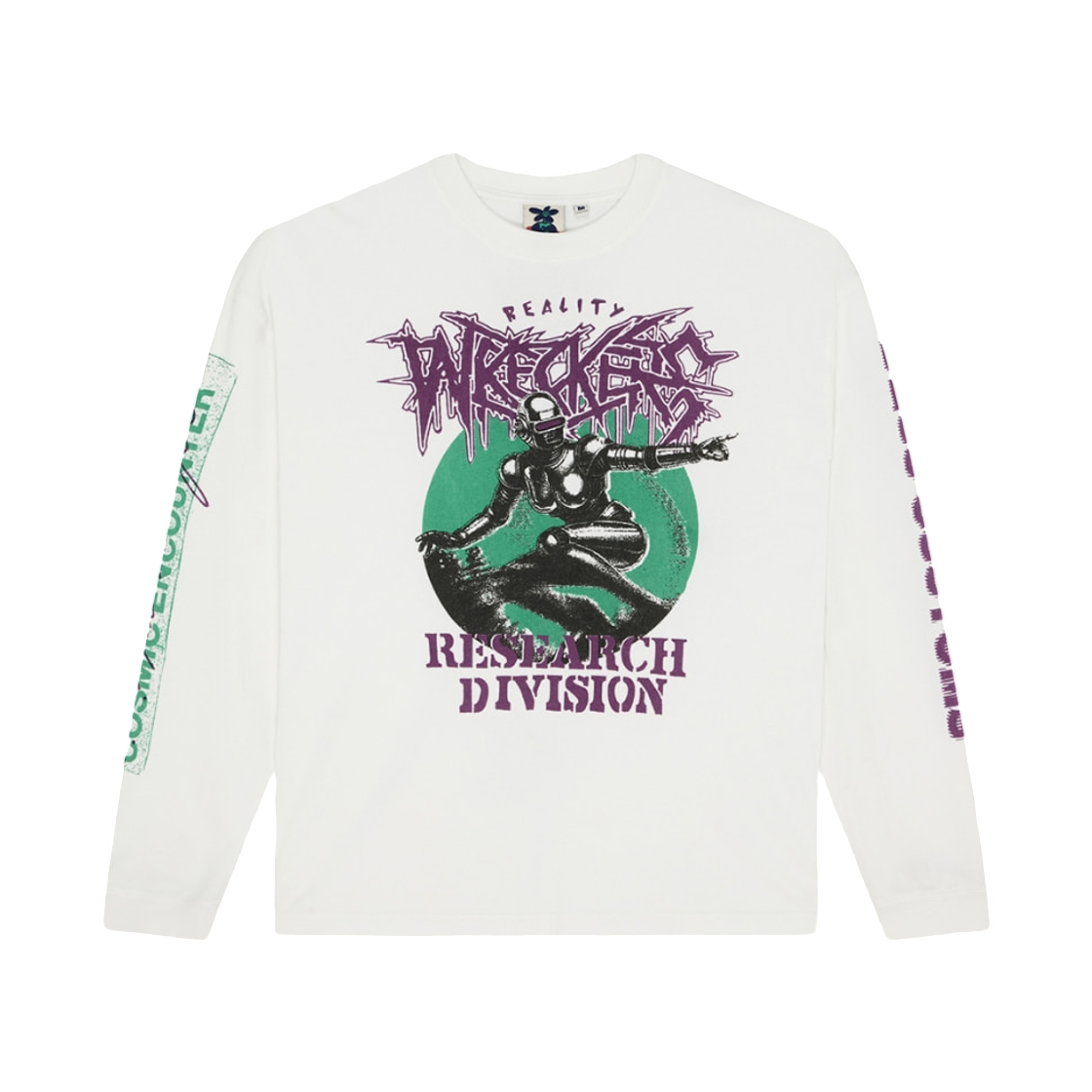 - Deus Ex Machina Cosmic Encounter L/S T-Shirt White