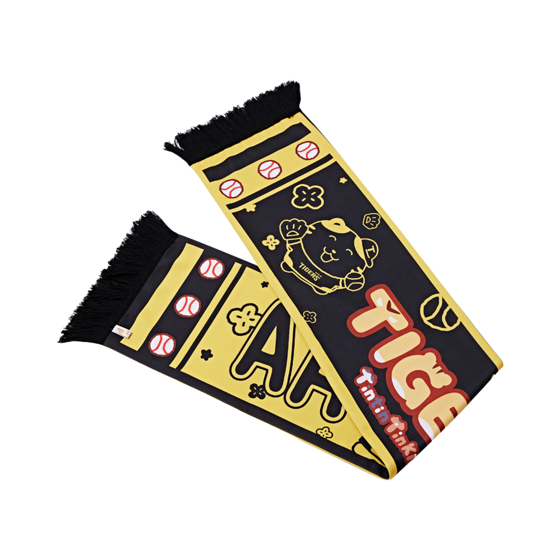 - Kia Tigers x TintinTinkle Sublimation Towel Cheering Towel Baseball