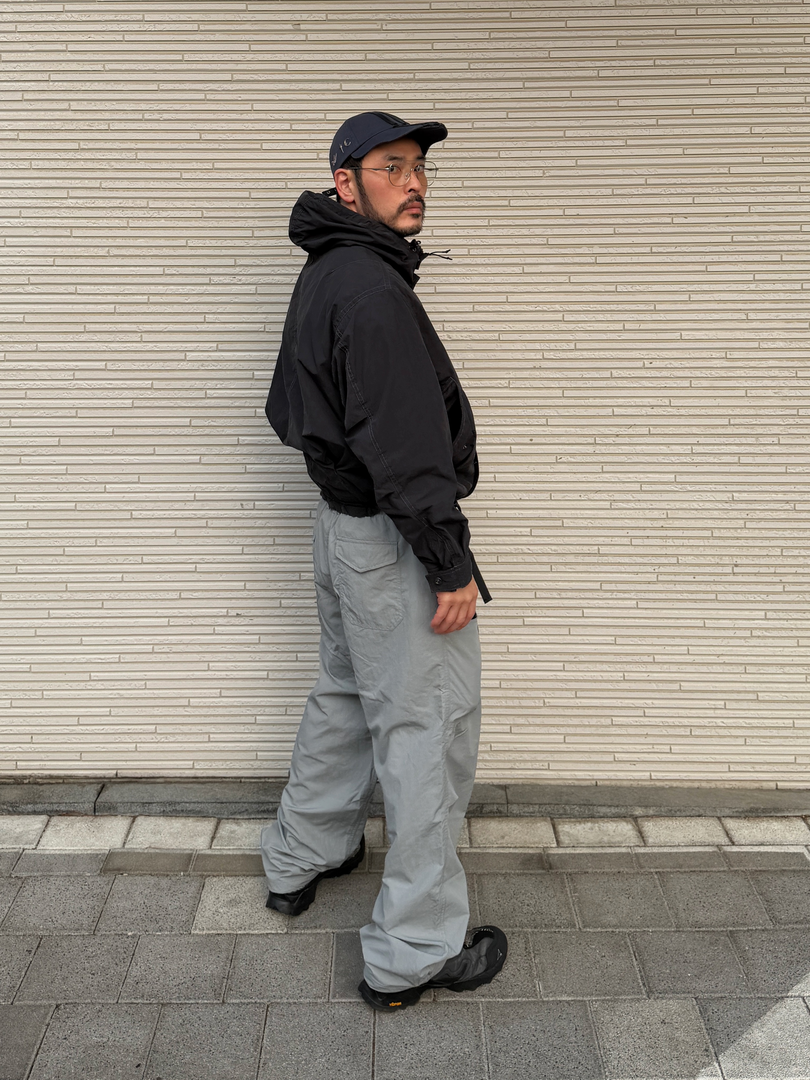 Adidas x Thug Club Sword Cap Night Indigo, Undermycar x Umbro Messenger Bag Black 착용 스타일 - 6