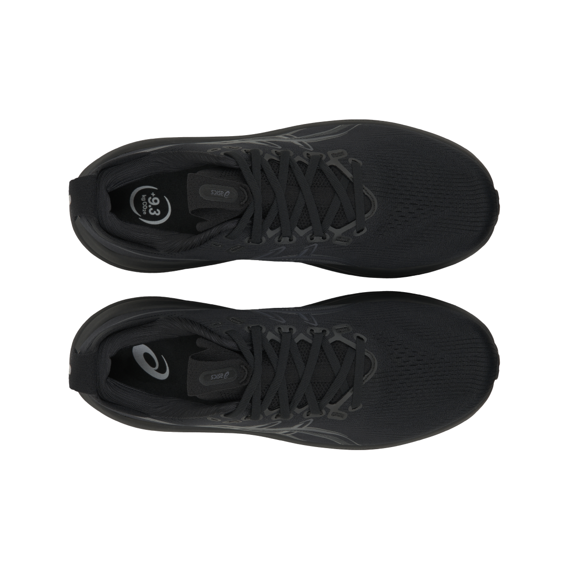 (W) 아식스 젤 님버스 28 블랙 그래파이트 그레이((W) Asics Gel-Nimbus 28 Black Graphite Grey) - 5