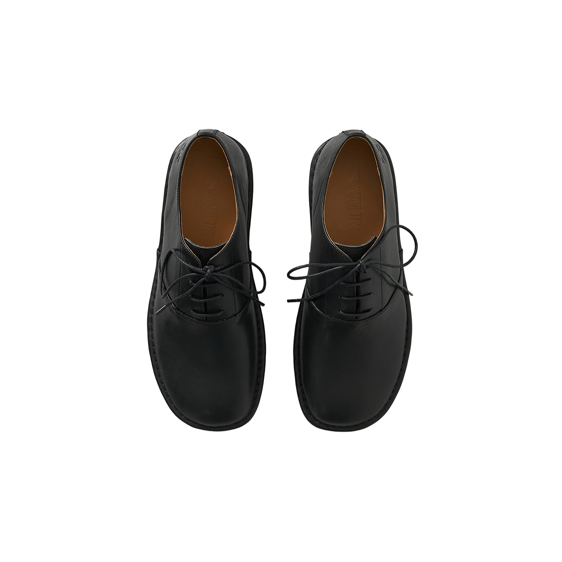 세터 포르토 더비 슈즈 블랙(SATUR Porto Derby Shoes Black) - 3